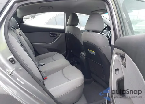 2012 Hyundai Elantra Gls (Ulsan Plant) из США, поврежденный, VIN KMHDH4AE0CU312436